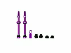 Elite Bike Muc-Off Tubeless Valve Kit V2.0 60mm Purple