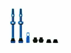 Elite Bike Muc-Off Tubeless Valve Kit V2.0 60mm Blue