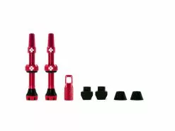 Elite Bike Muc-Off Tubeless Valve Kit V. 2.0 44mm Red