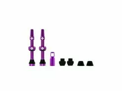 Elite Bike Muc-Off Tubeless Valve Kit V2.0 44mm Purple